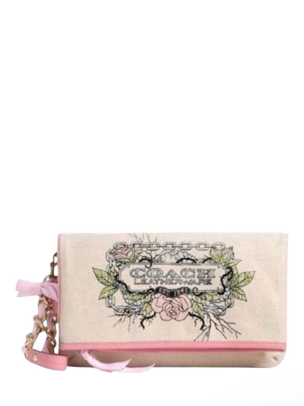 COMING SOON
Coach (209) Tattoo Fold-over Clutch/Wristlet